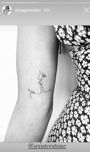 Eiza González presume su nuevo tatuaje minimalista y delicado