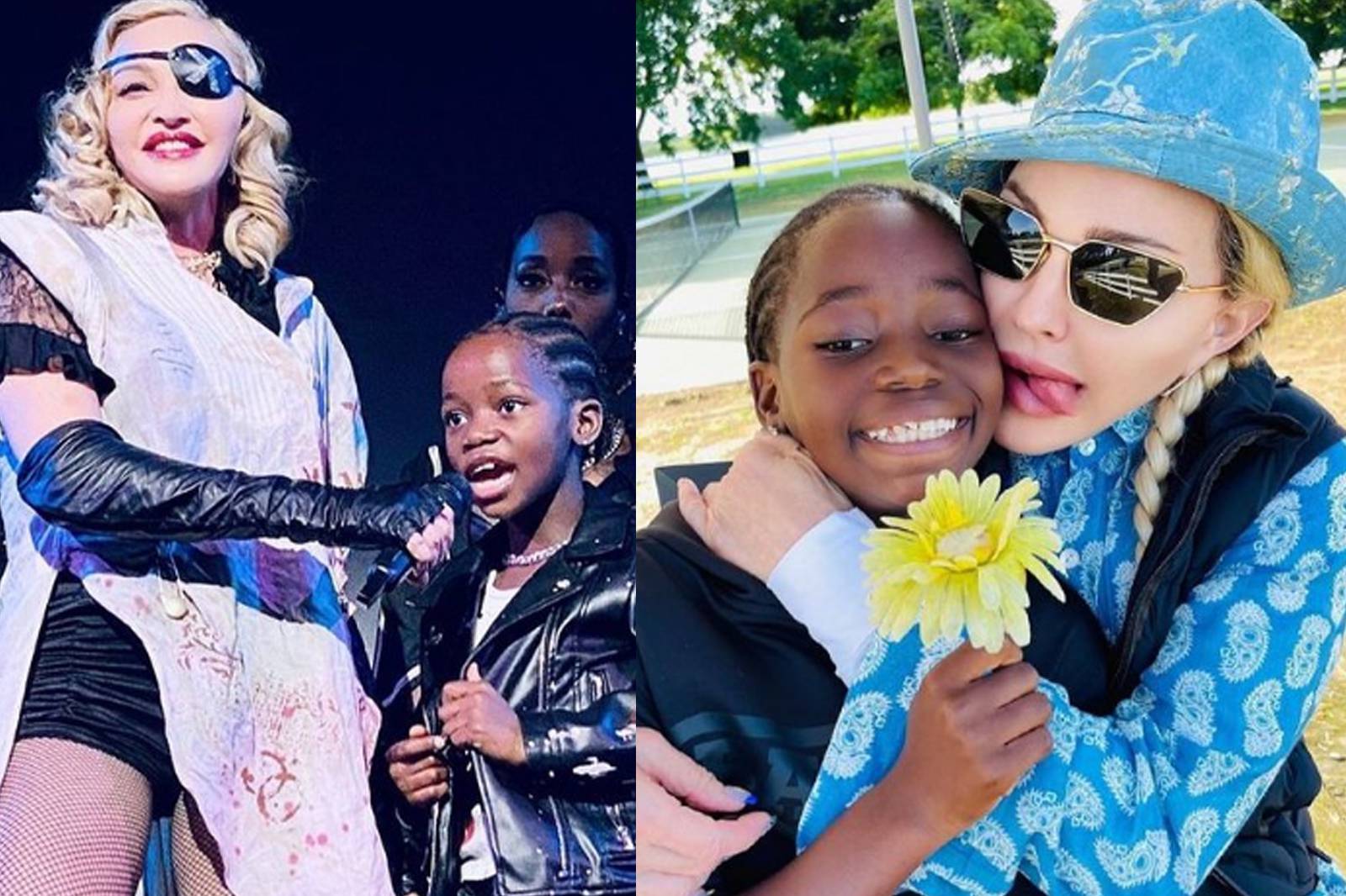 Madonna muestra lo mucho que ha crecido su hija gemela Estere