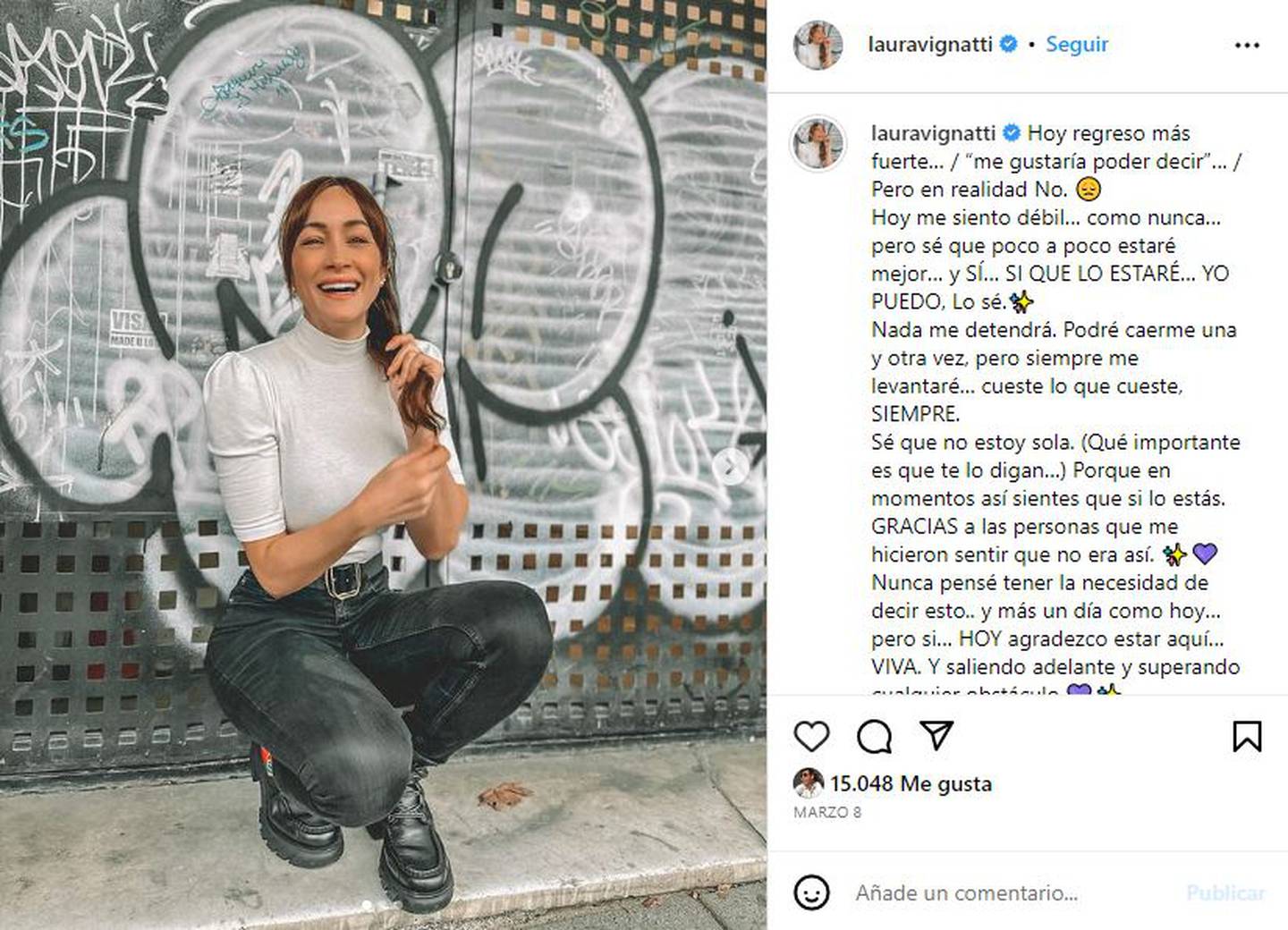 Laura Vignatti Recibe Apoyo De Famosos Tras Denunciar Que Fue Encerrada 7551