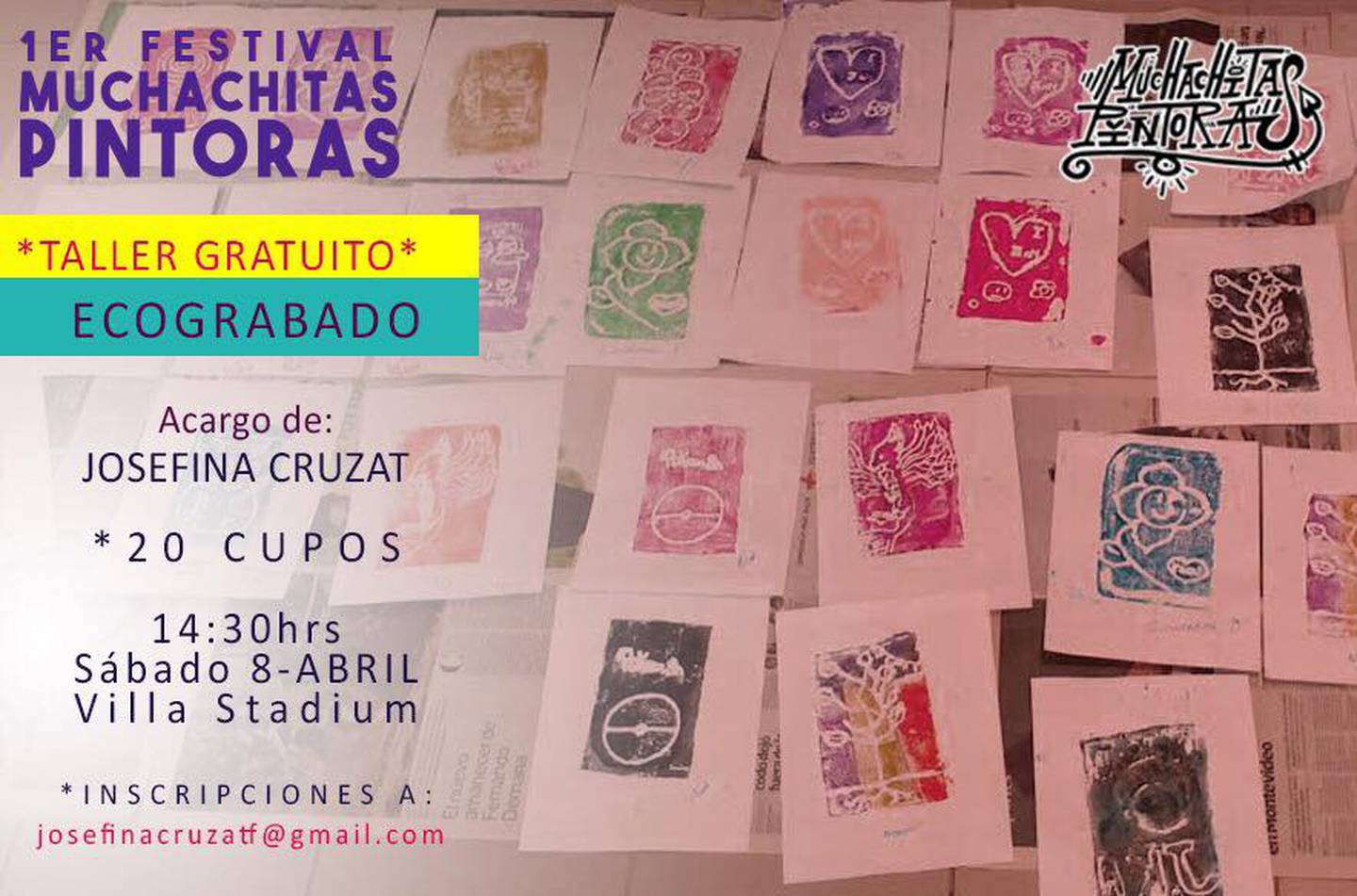 1° Festival Muchachitas Pintoras Mujeres En El Arte Urbano Belelú 