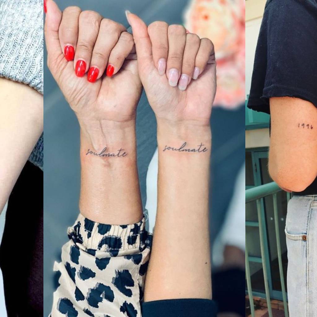 Tatuajes sencillos y delicados que deben hacerse las mejores amigas de por  vida
