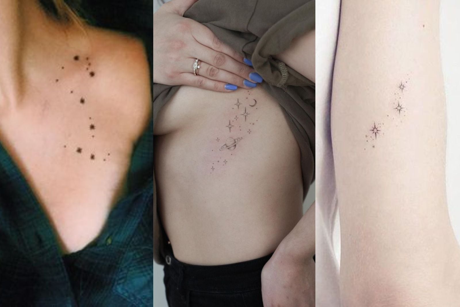 Tatuajes de estrellas para mujeres que solo el cielo es su límite – Nueva  Mujer