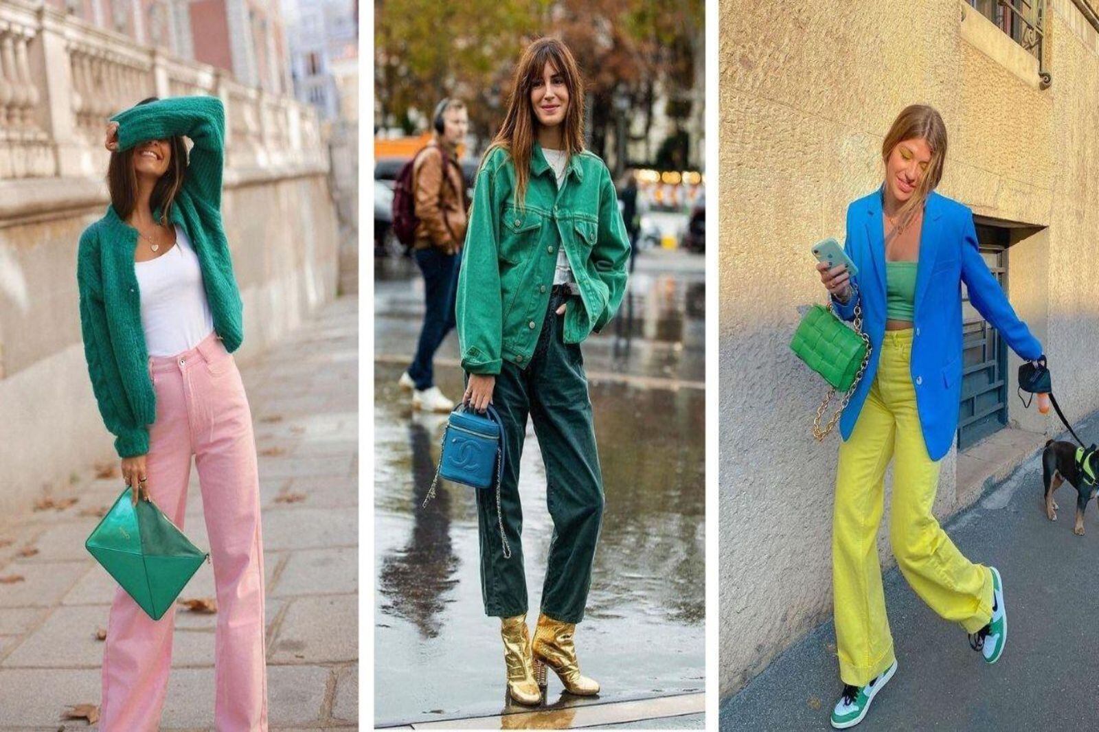 Pantalones vaqueros de color una tendencia para mujeres atrevidas – Nueva  Mujer