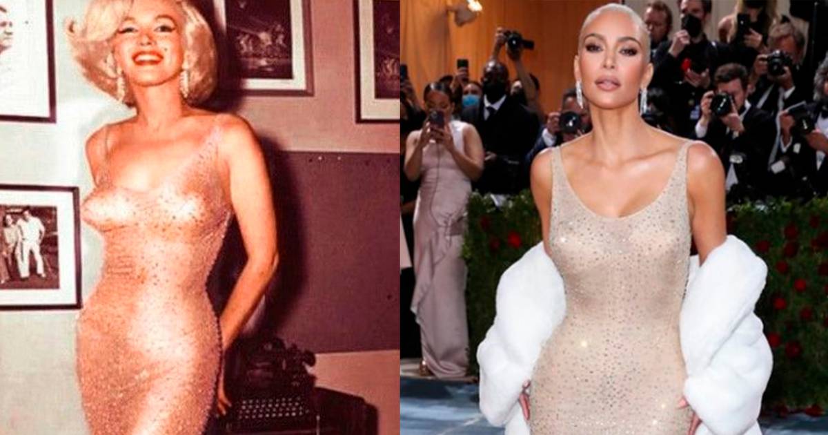 Kim Kardashian Usó El Vestido De Marilyn Monroe En La Met Gala