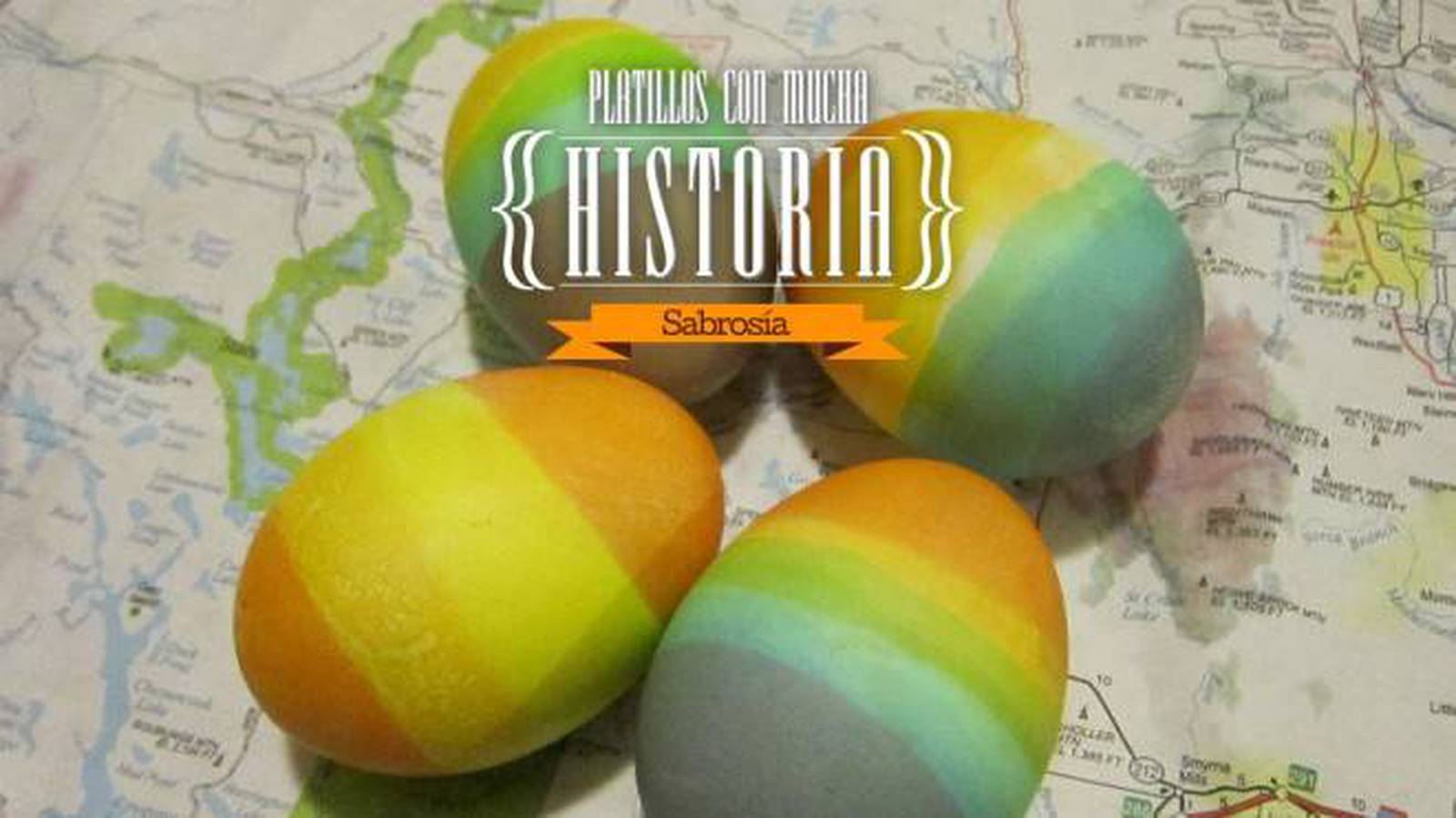 La historia de los huevos de Pascua Sabrosía