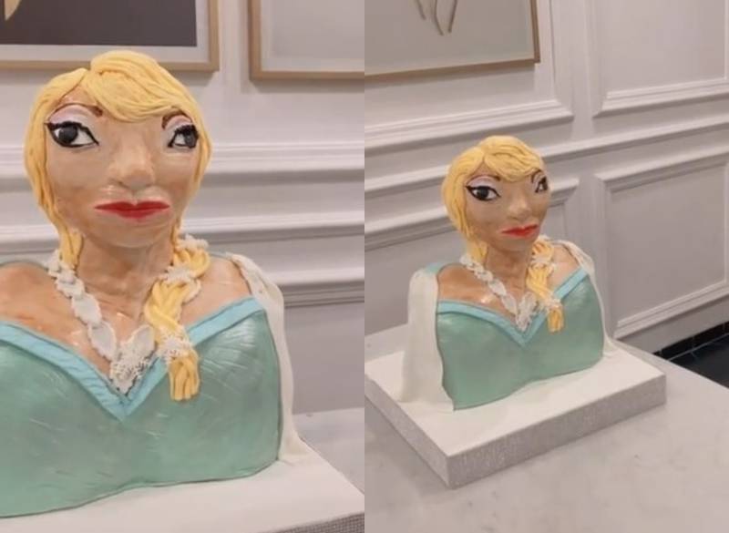 La particular reacción de una niña tras recibir fallida torta de Frozen en  su cumpleaños – Nueva Mujer