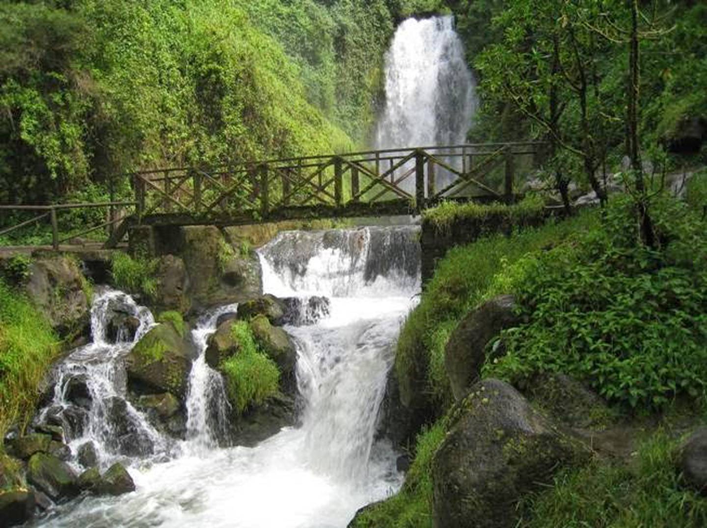 эквадор водопады