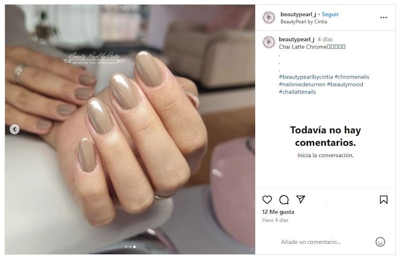 Las uñas chai latte son elegantes, clásicas y atemporales