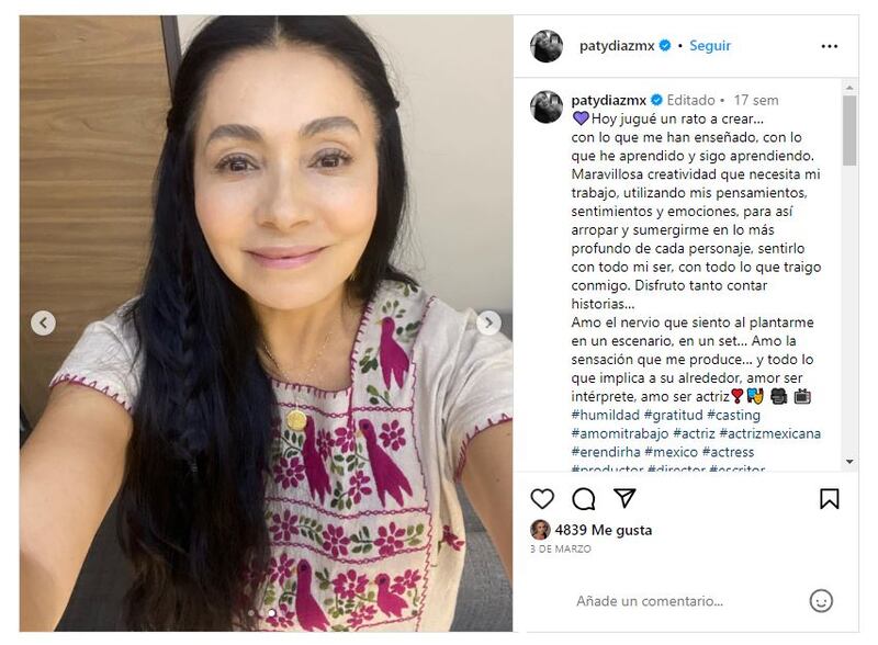 Paty Díaz encarna a Eréndira en 'Nadie como tú'