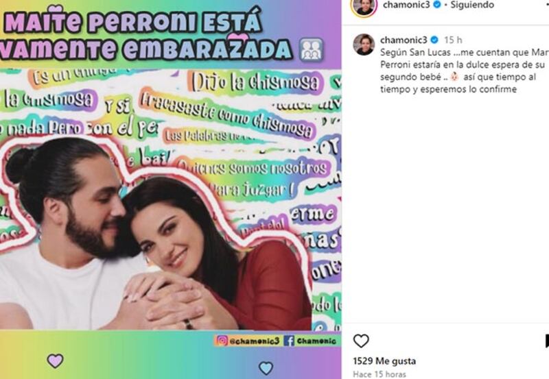 Maite Perroni embarazada