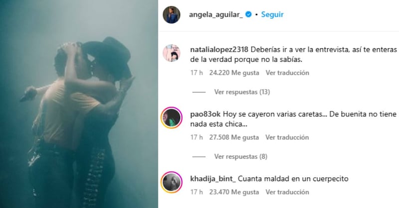 ¿Está furiosa? Esto hizo Ángela Aguilar tras las declaraciones de Cazzu