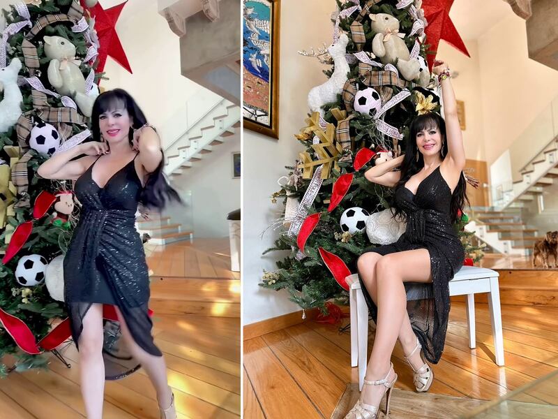 Maribel Guardia tiene los mejores looks para brillar en esta temporada festiva