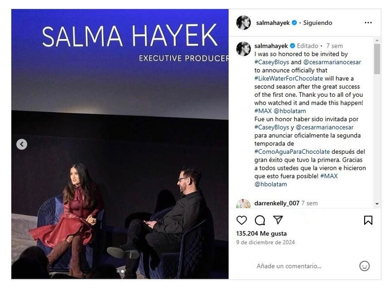 Salma Hayek es una de las actrices latinas con mejor estilo en Hollywood