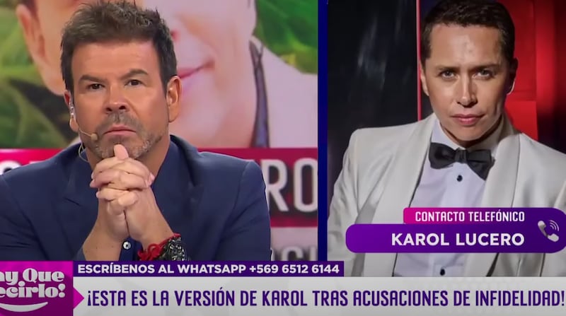 Karol Lucero da su versión tras acusaciones de infidelidad.