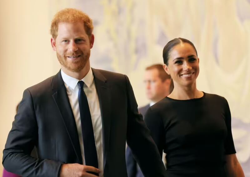 Meghan e Harry - reprodução