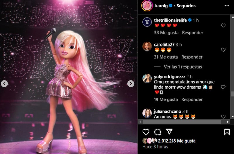 Karol G es una Bratz a partir de ahora