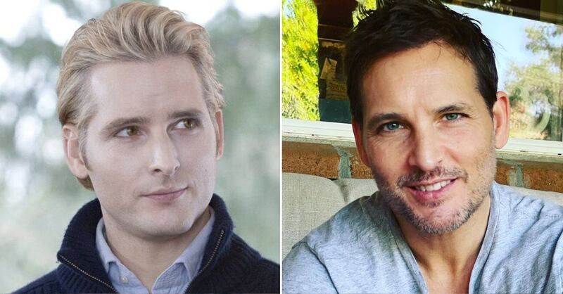 Peter Facinelli en 'Crepúsculo' (2008) y en la actualidad (2022)