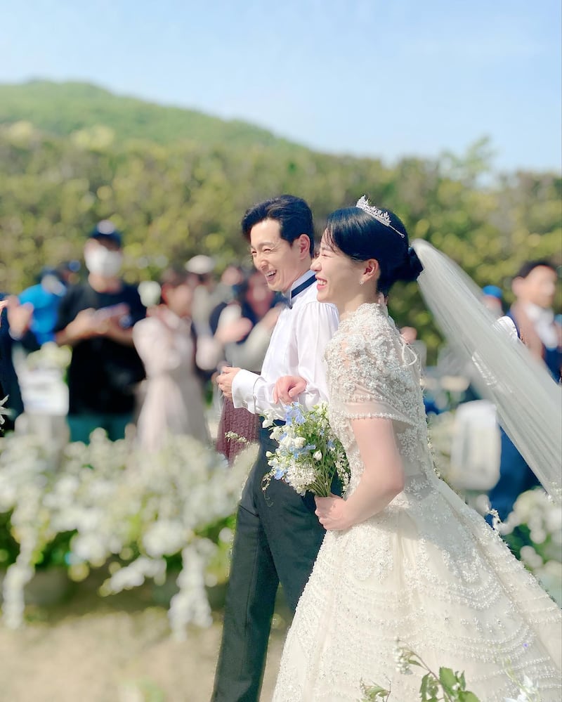 La boda de Ha Do-yeong y Park Yeon-jin en la serie 'The Glory'