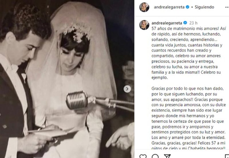 Andrea Legarreta madre