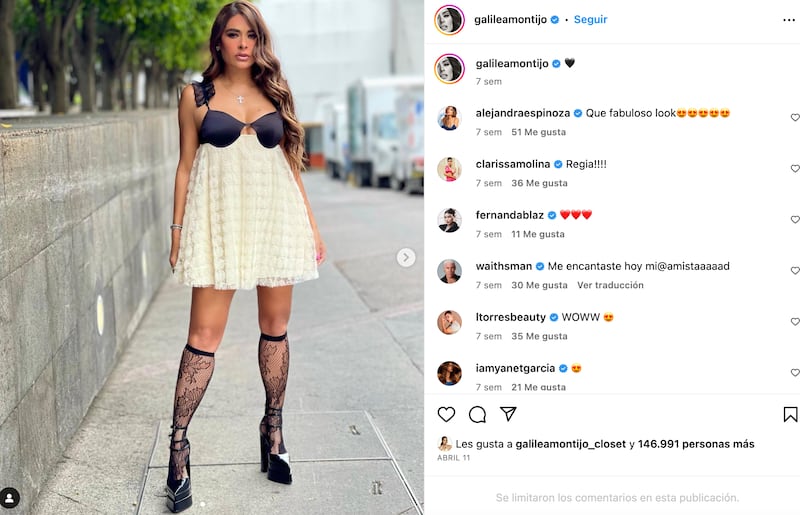 Galilea Montijo looks.