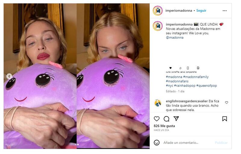 Madonna estuvo en cuidados intensivos debido a una infección bacteriana