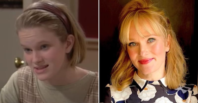 Nicholle Tom en la primera temporada de 'La niñera' y en la actualidad