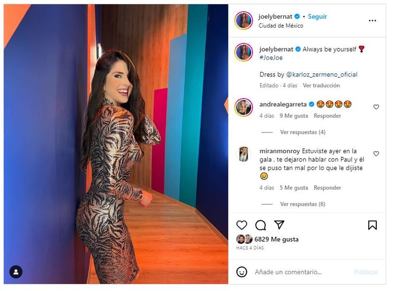 Joely Bernat y Paul Stanley tienen una relación desde hace unos ocho años