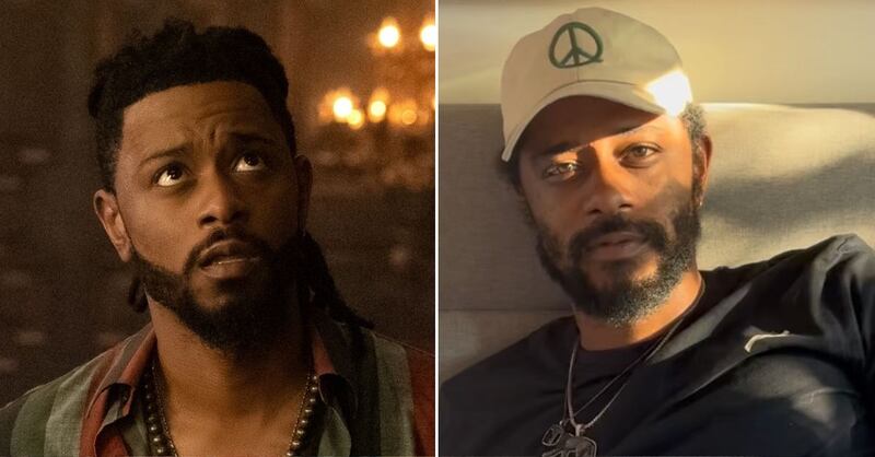 LaKeith Stanfield en 'Mansión embrujada' y en la vida real