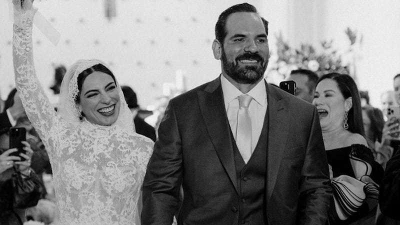 Ana Brenda Contreras tiene una boda de ensueño con Zacarías Melhem