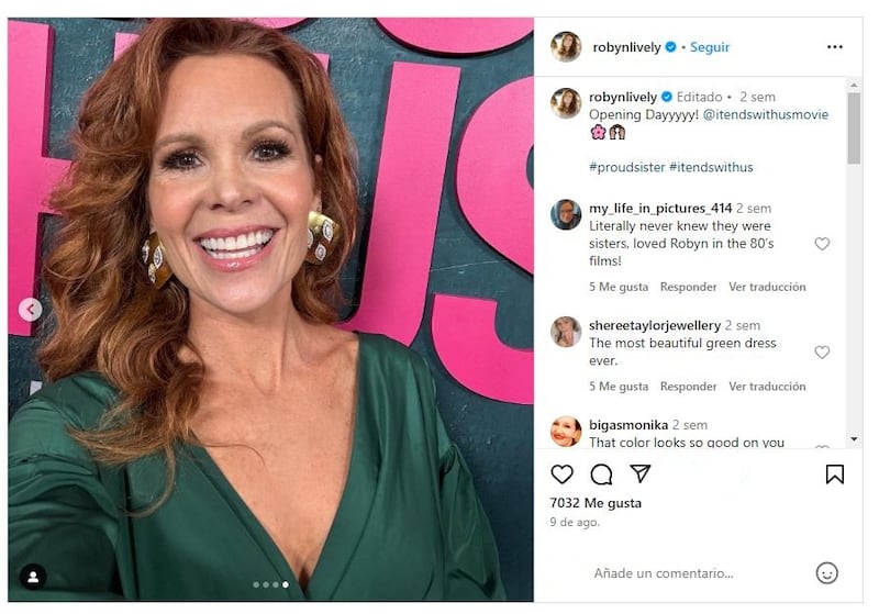 Robyn Lively es la tercera de la familia Lively