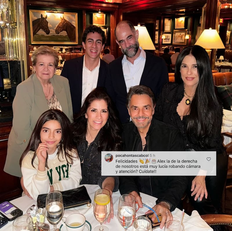 Eugenio Derbez festeja su cumpleaños número 63