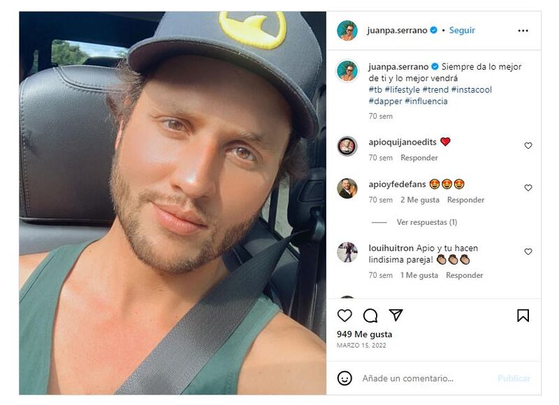 Juanpa Serrano es un 'influencer' con más de 100 mil seguidores en Instagram |