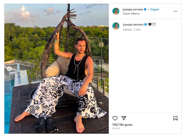 Juanpa Serrano es un 'influencer' con más de 100 mil seguidores en Instagram |