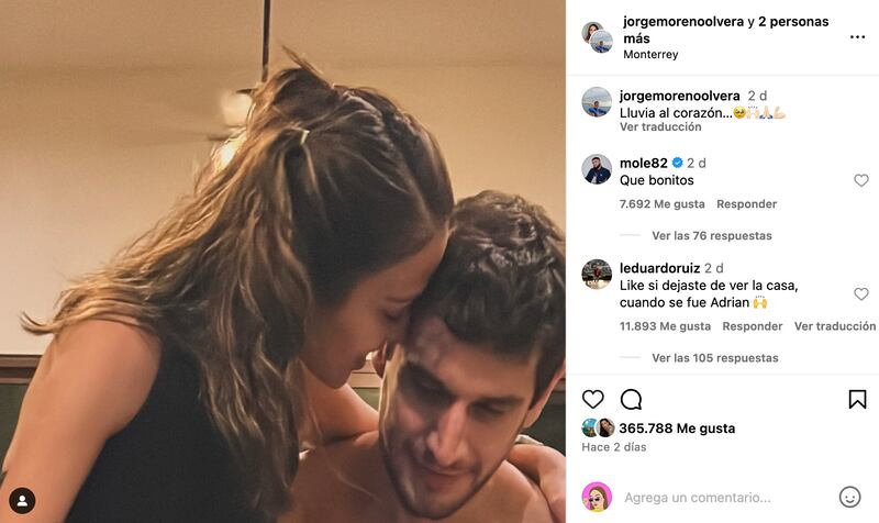 Adrián Marcelo y su esposa Karina Puente