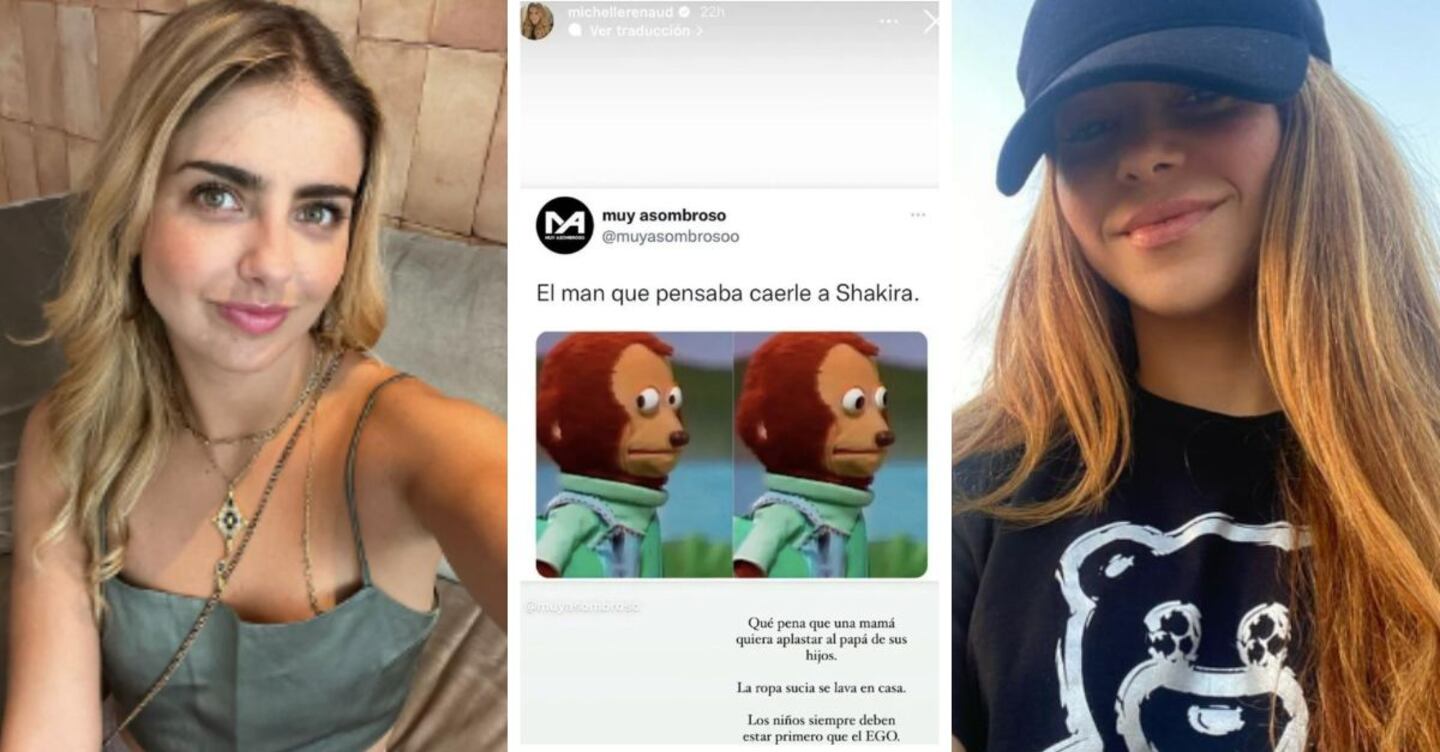 Fans Critican A Michelle Renaud Por Meterse Con Shakira “tu Cambias Novio Como De Calzones