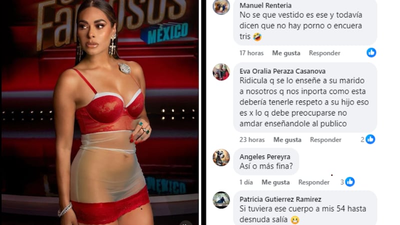 Galilea Montijo recibió cientos de críticas por montaje en el que lució "desnuda".