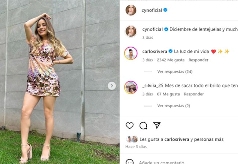 Carlos Rivera y Cynthia Rodríguez amor