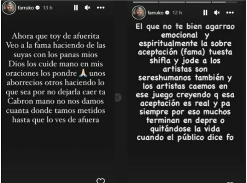 Farruko se retiró de la música.