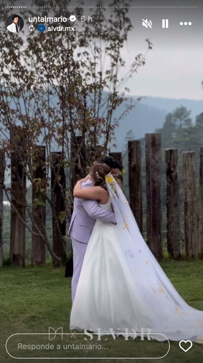 Boda de Daniela Luján y Mario Monroy