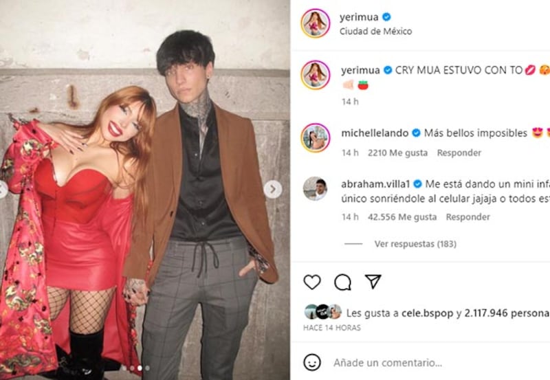 Yeri Mua y Cry The Real relación