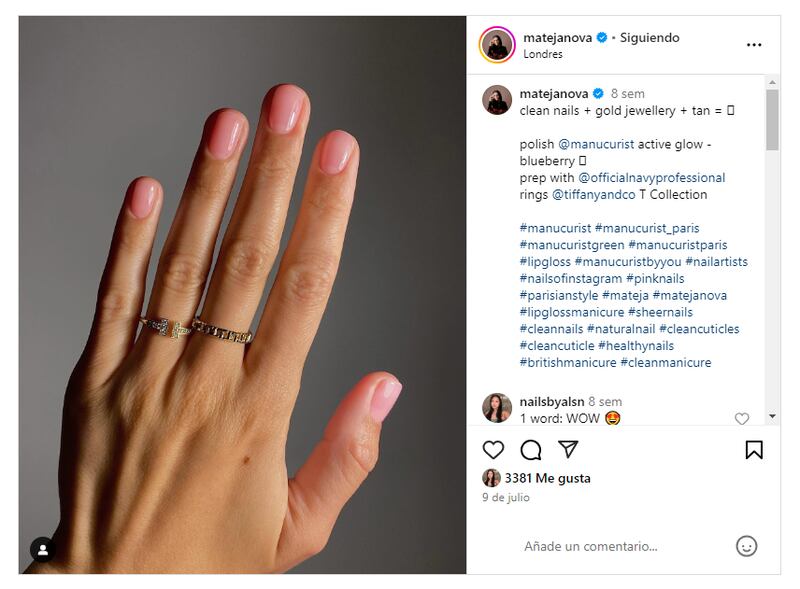 Las 'BB Cream Nails' son la última tendencia en manicura elegante y discreta