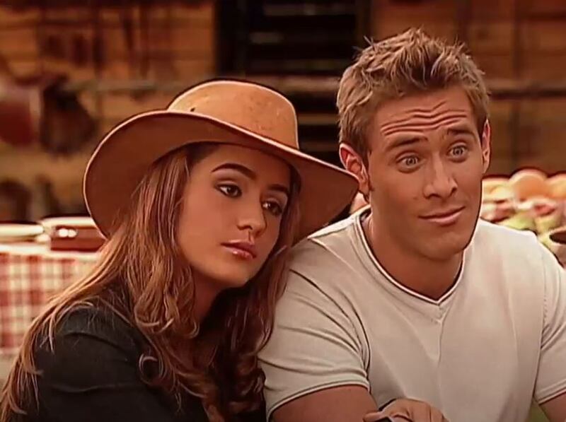 Antonio y Ruth en "Pasión de gavilanes"