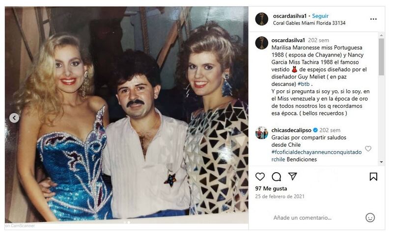 Marilisa Maronese participó en el Miss Venezuela 1988