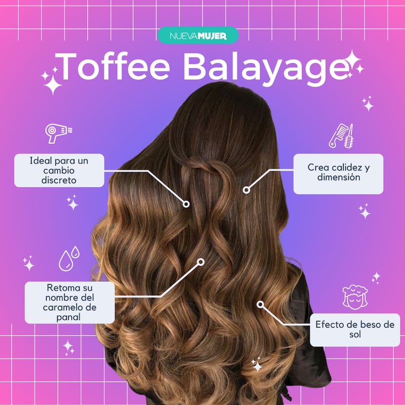 Toffee Balayage: la tendencia de cabello que será furor en 2025