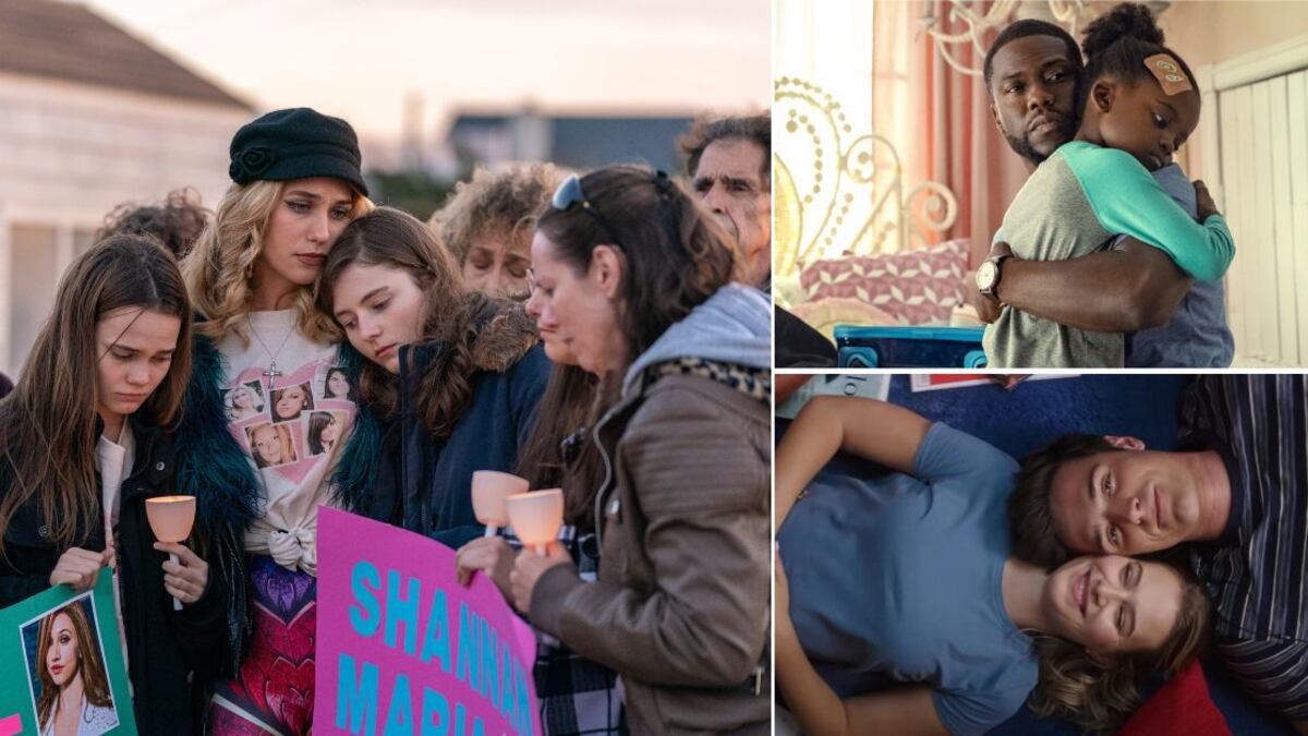 Fotogramas de las películas Chicas perdidas, Paternidad y 2 Corazones