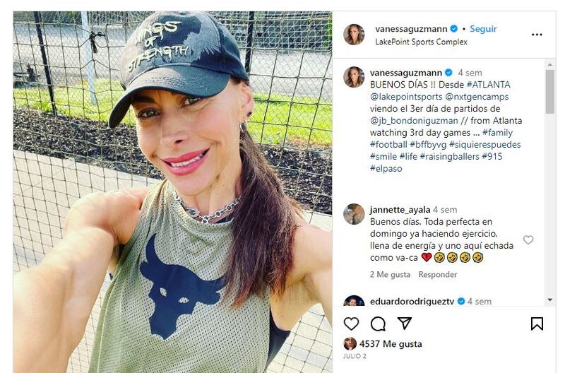 Vanessa Guzmán está entregada en cuerpo y alma a su faceta como fisicoculturista