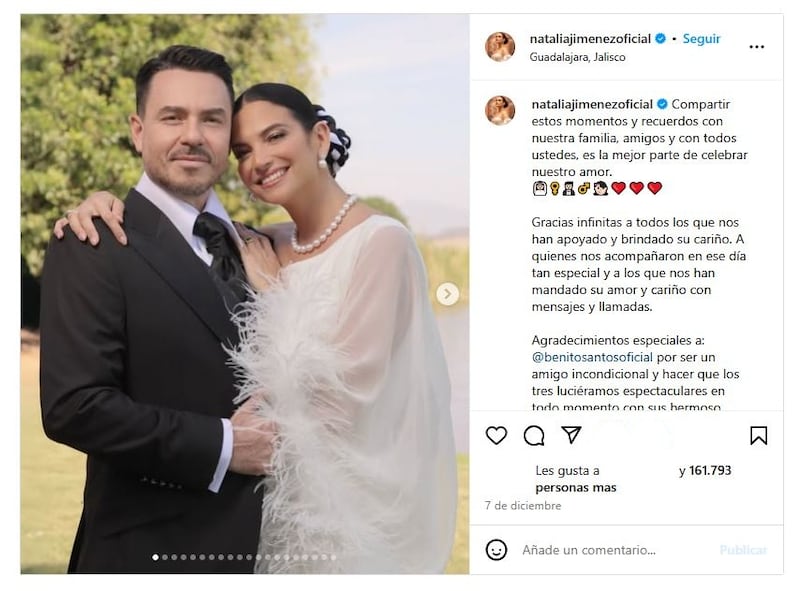 Natalia Jiménez y Arnold Hemkes unieron sus vidas en una hermosa boda