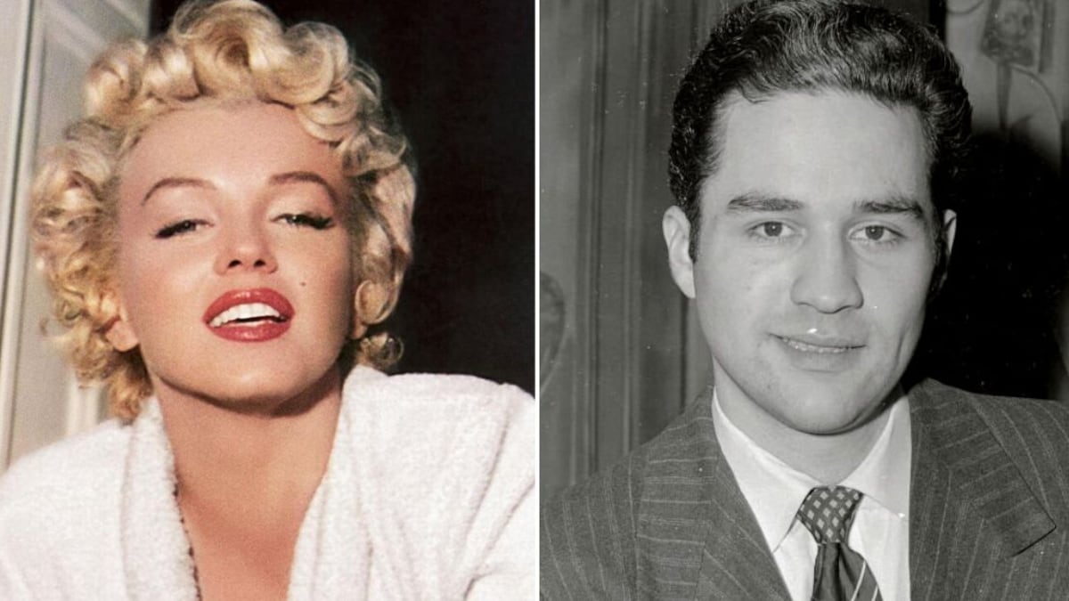 Marilyn Monroe y Charlie Chaplir Jr. se conocieron en los años 40