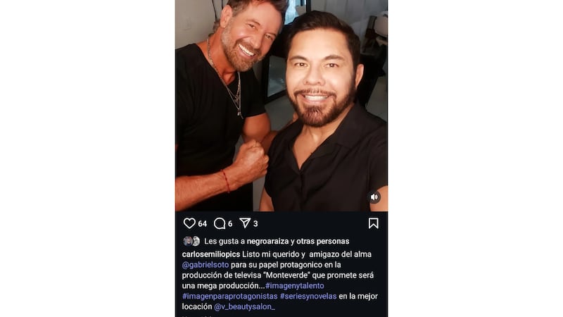 Gabriel Soto cambiará su look para su nueva novela "Monteverde".