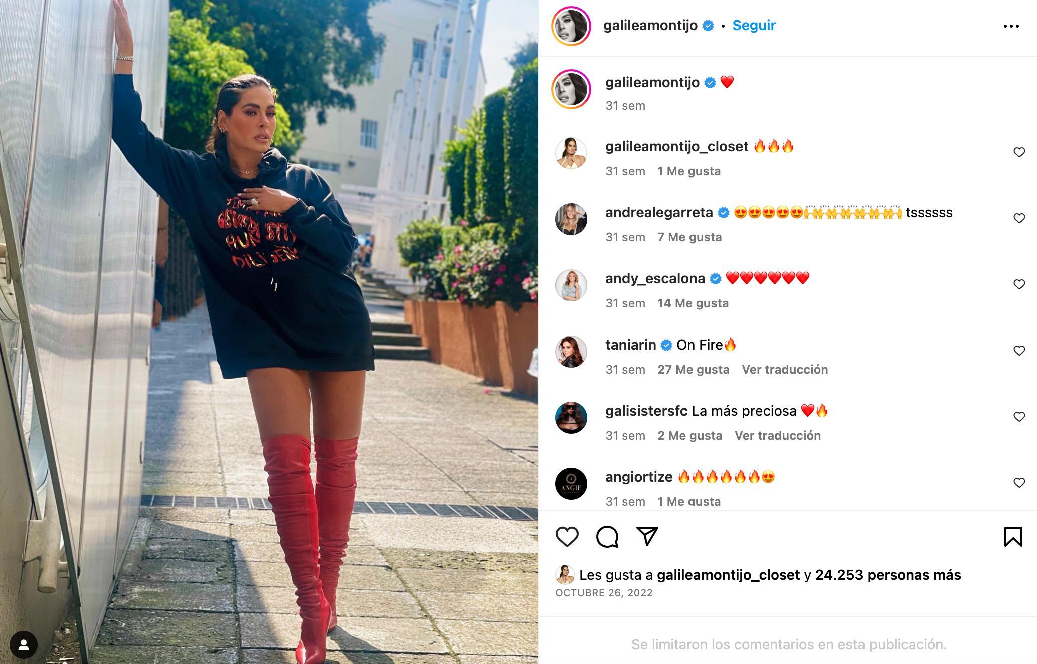 Galilea Montijo looks.